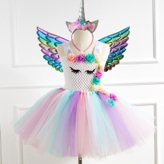 Party tutu dress with wing