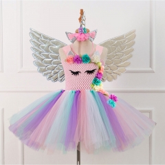 Party tutu dress with wing