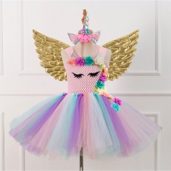 Party tutu dress with wing