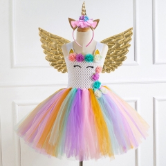 Party tutu dress with wing