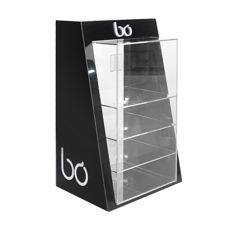 Vape Display Cabinet Acrylic E Liquid Juice Bottles Display