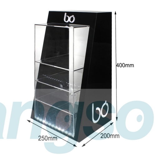 Vape Display Cabinet Acrylic E Liquid Juice Bottles Display