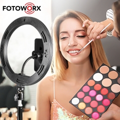 10 inch/26cm RGB Ring Light with Phone Holder USB Powered