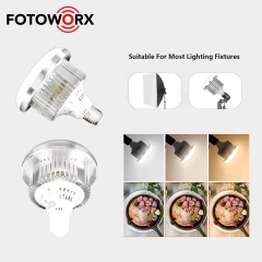 Photography Remote Control LED Light Bulb Lamp