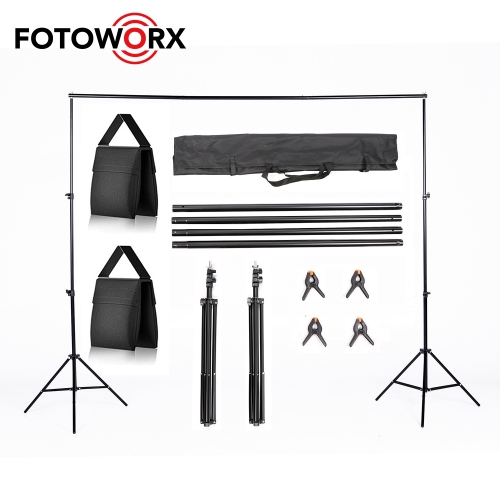2.6x3m Photography Background Support Stand System
