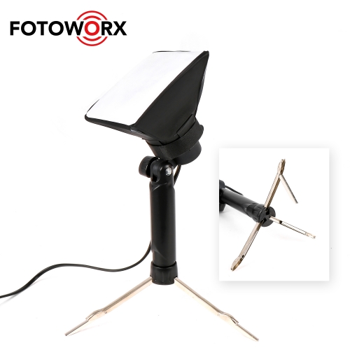 Portable Mini Softbox Lighting Kit Table Top Led Lamp Camera Photo Lighting with diffuser