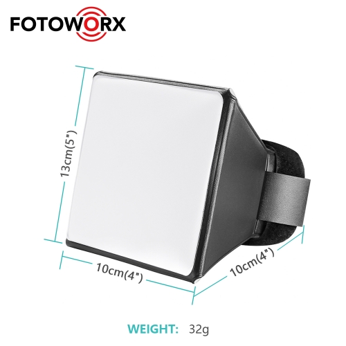 Portable Universal Mini Softbox Diffuser for Tabletop Lamps Photography