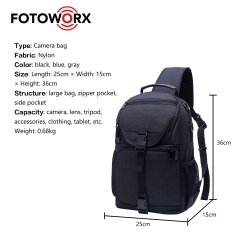 Fashion Waterproof Anti-theft Backpack