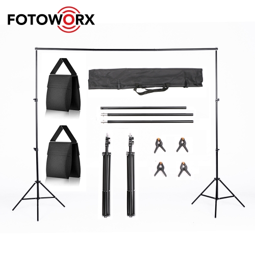 2x2m Photography Background Support Stand System