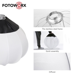 65cm Spherical Softbox Photography Light