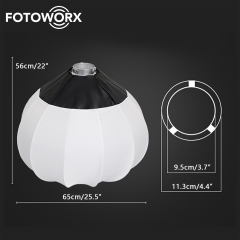 65cm Spherical Softbox Photography Light