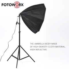 65cm Spherical Softbox Photography Light65cm Octagon Softbox Reflector Portable Umbrella