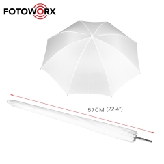85cm Professional White Translucent Reflector Umbrella