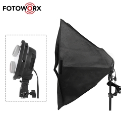 Photography light Softbox with External White Diffuser Cover