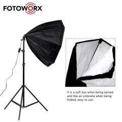 65cm Spherical Softbox Photography Light65cm Octagon Softbox Reflector Portable Umbrella