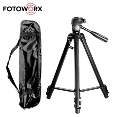 131cm 3-Way Pan Head Camera Tripod