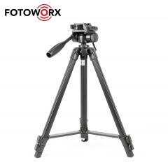 131cm 3-Way Pan Head Camera Tripod