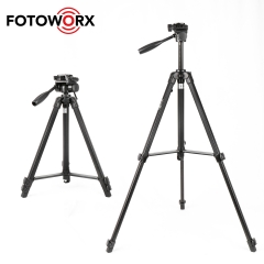 131cm 3-Way Pan Head Camera Tripod