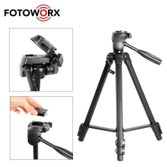 131cm 3-Way Pan Head Camera Tripod