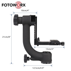 Professional 360 Degree Panoramic Gimbal Tripod Head