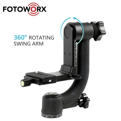 Professional 360 Degree Panoramic Gimbal Tripod Head