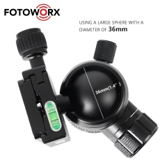 36mm 360° Panoramic Ball Head