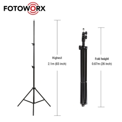 210cm light stand for studio light ring light