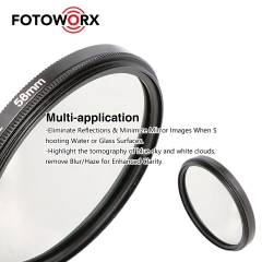 MC CPL Lens Filter Multi-Coated suit for Landscape photography