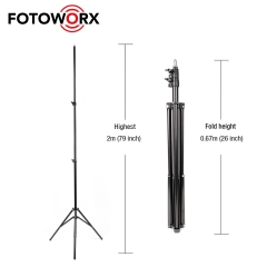 200cm Heavy Duty Light Stand