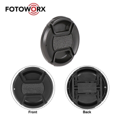 Lens Cap for DSLR Cameras Compatible Nikon Canon Sony Cameras lens cover