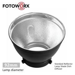 Standard Reflector Lamp Shade Dish Diffuser for studio Strobe Flash Light