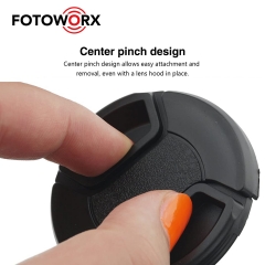 Lens Cap for DSLR Cameras Compatible Nikon Canon Sony Cameras lens cover