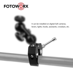 Photography Super Clamp with 1/4''and 3/8'' Thread Clip