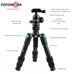 Mini Tripod for DSLR Camera Carbon Fiber