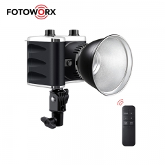 100W COB Video Light Bi-Color Temperature