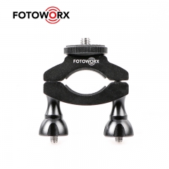 GoPro camera handlebar mount for bicycle