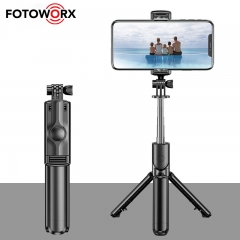 Stainless Steel Selfie Stick Mini Tripod