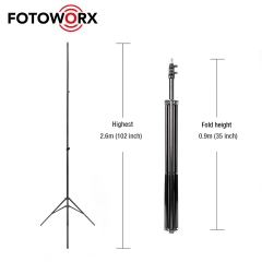 260cm Light Stand Photography Tripod