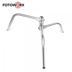 330cm Heavy Duty C-stand + Cross Bar Stainless Steel Light Stand