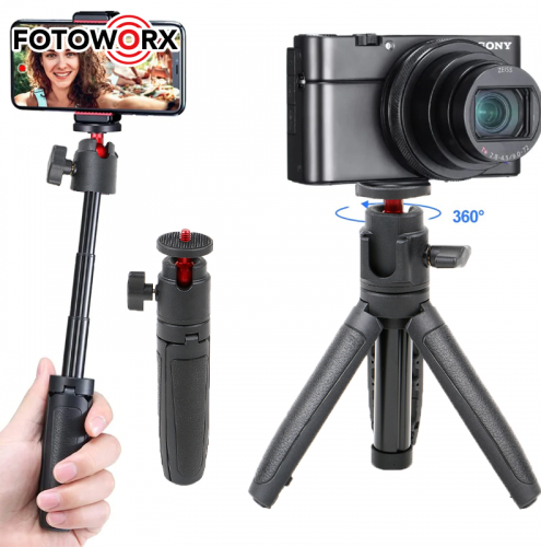 Vlogging Selfie Stick Mini Tripod