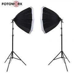 65cm Octagon Softbox Set