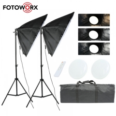 50x70cm Rectangle Softbox Set