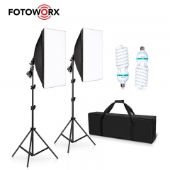 50x70cm Rectangle Softbox Set