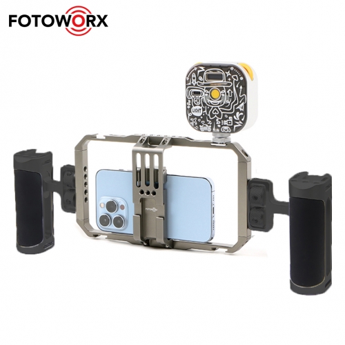 Vlog Smart Phone Camera Cage Set