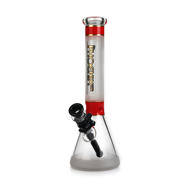 PHOENIX STAR Glass Beaker Bong Sandline 13 Inches