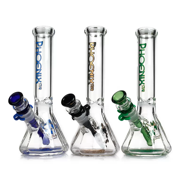 Buy Wholesale China New Phoenix Star Glass Screen Sandblasted Itched Hand  Smoking Pipe & Phoenixstar New Smoking Pipe Glass Bong at USD 2.5