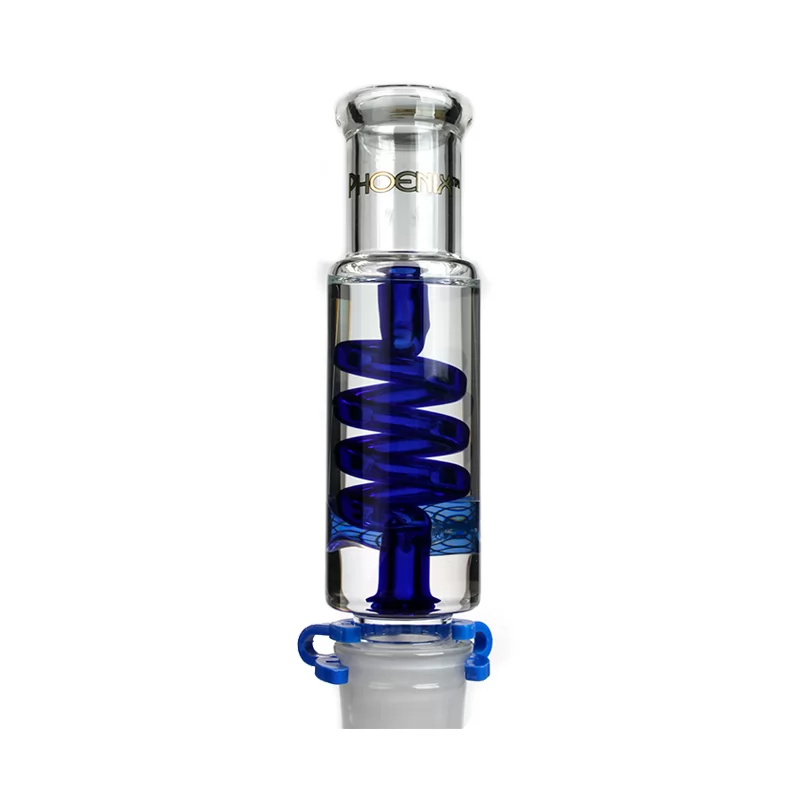 Phoenix Star Freezable Coil Bong with Inline Perc 14 Inches