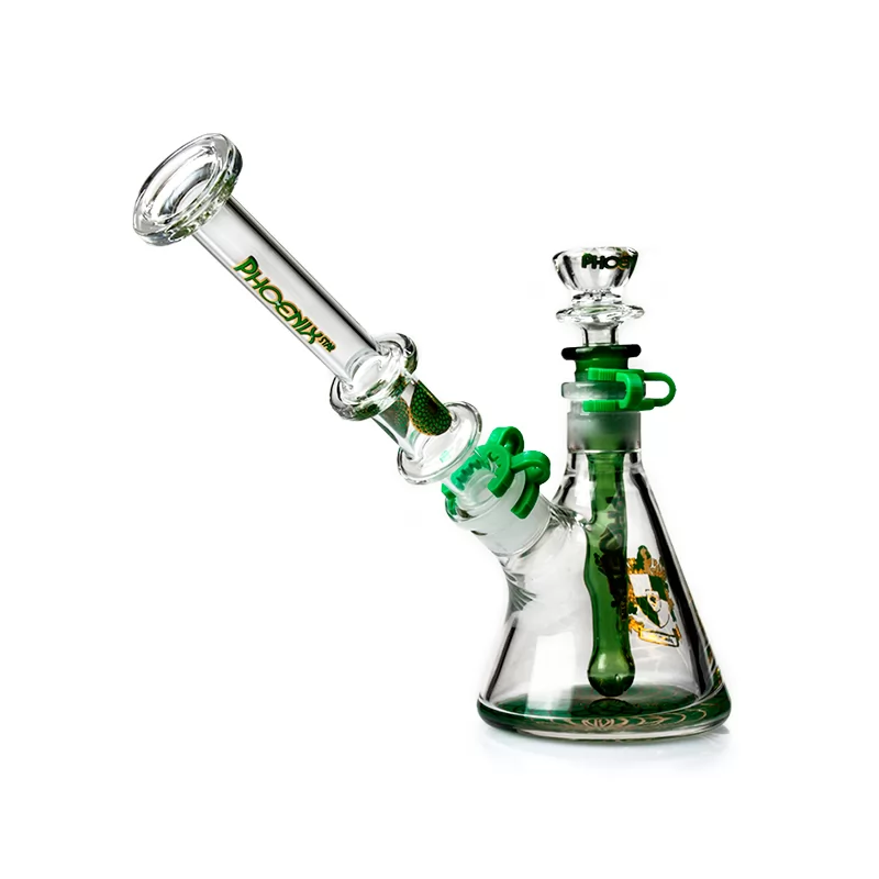 2 in 1 Thick Beaker Bong 7mm 10 Inches