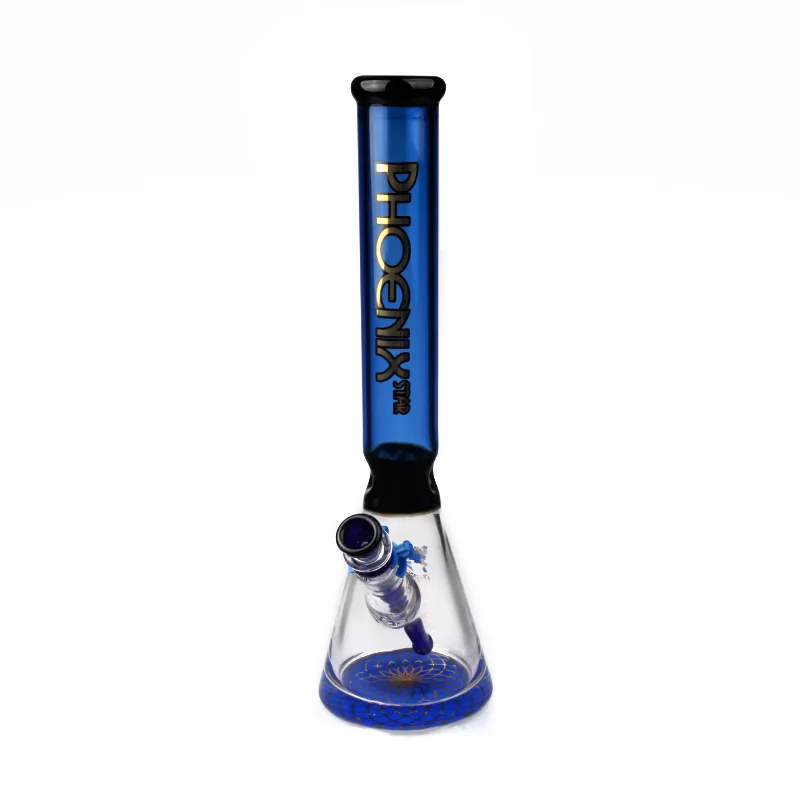 16 Inch Beaker Bong 7mm Thick | Phoenix Star Glass PHX335