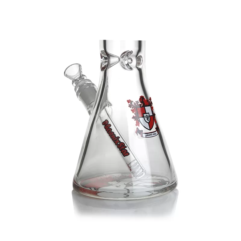 Skull Glass Bong - 7-Inch  Durable Borosilicate Glass